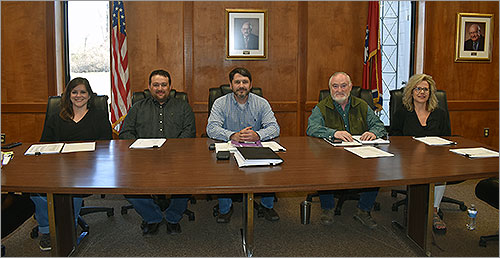 City Commission Members Mayor David Leckner, Vice Mayor Jackie Hamm, City Commissioner Brian Burks, City Commissioner Emily Hopper, City Commissioner Jennifer Frazier